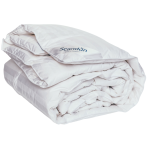 Hane udusulgede tekk „Selene“. Udusule tekid, 140x200 cm, 200x200 cm, 200x220 cm, 220x240 cm. Hanepuhkudega tekk, valge ja kohev 100% puuvillase žakaarkangaga