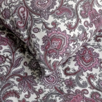 Premium satino audinys „Burgundy“. Kangad