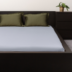 Satiinist voodilina „Classic grey“. Voodilina, 150x220 cm, 180x220 cm, 200x220 cm