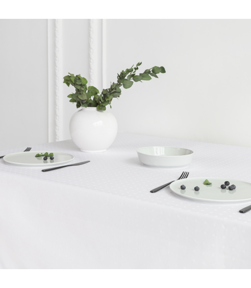 Laudlina „White square“. Puuvillased laudlinad