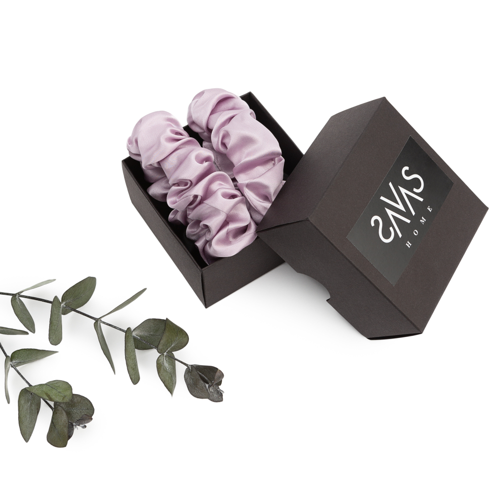 Siidist juuksekumm „Perfume“. Juuksekummid