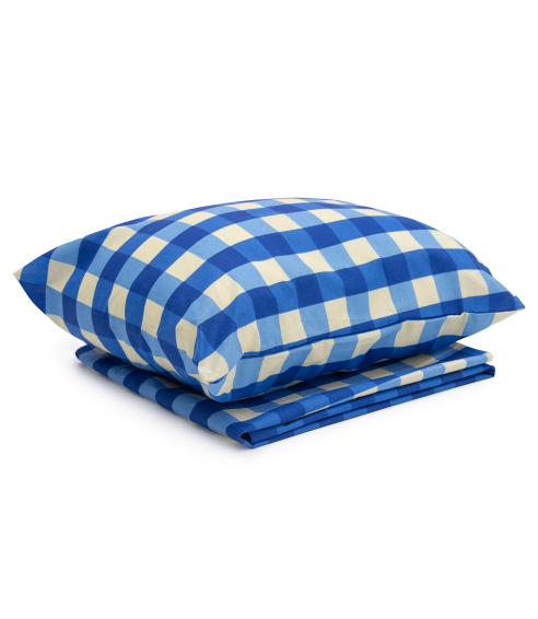 Beebi voodipesu "Blue grid". Beebi voodipesu komplektid