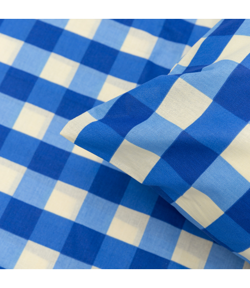 Beebi voodipesu "Blue grid". Beebi voodipesu komplektid