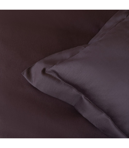Premium satiinist padjapüür "Chocolate". Padjapüürid 50x70