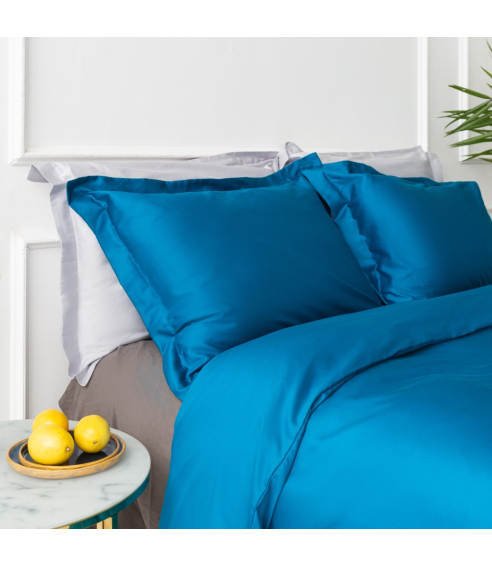 Premium satiinist padjapüür "Turquoise"