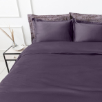 Premium satiinist padjapüürid "Mauve". Padjapüürid 50x70
