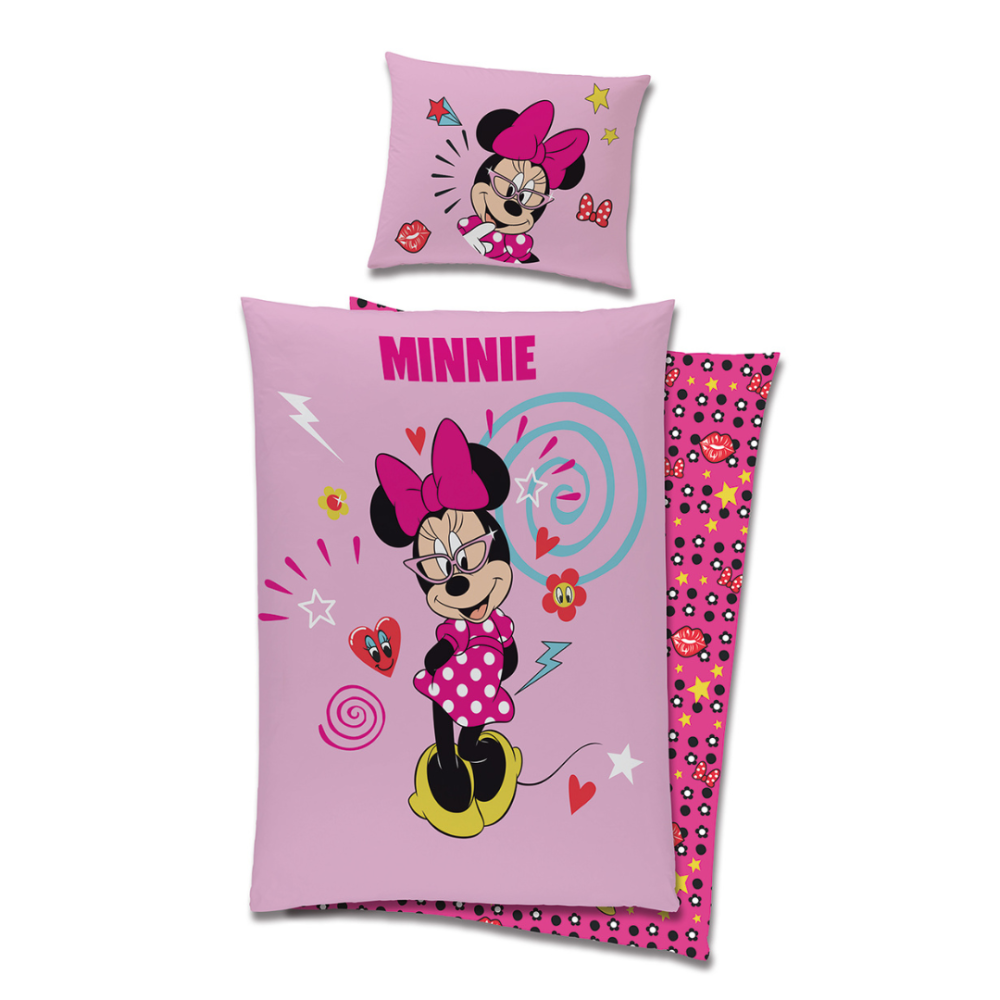 Laste voodipesu komplekt "Minnie". Laste voodipesu, 140x200 cm