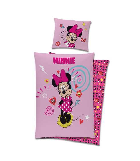 Laste voodipesu komplekt "Minnie". Laste voodipesu