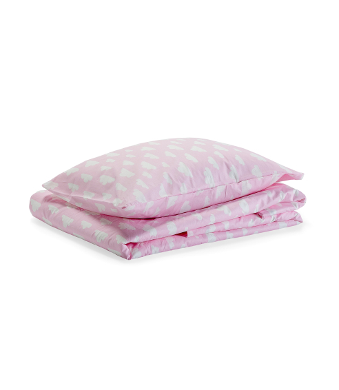 Beebi voodipesu „Pink clouds“. Beebi voodipesu komplektid