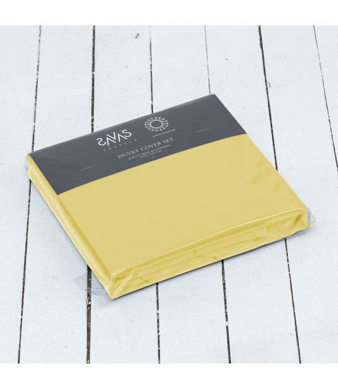 Voodipesu komplekt „Classic citron“. Puuvillane voodipesu