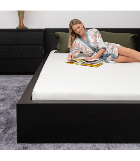 Vettpidav voodilina kummiga „White Waterproof microfiber“. Kummiga voodilinad