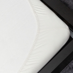 Vettpidav voodilina kummiga „White Waterproof microfiber“. Kummiga voodilinad, 80x200 cm, 90x200 cm, 140x200 cm, 160x200 cm