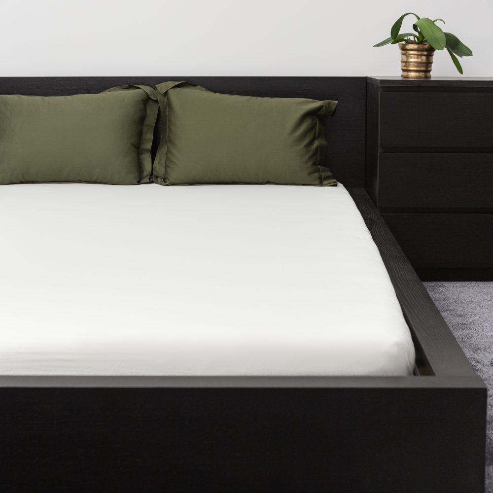 Vettpidav voodilina kummiga „White Waterproof microfiber“. Kummiga voodilinad, 80x200 cm, 90x200 cm, 140x200 cm, 160x200 cm