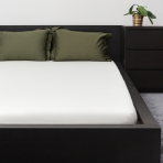 Vettpidav voodilina kummiga „White Waterproof microfiber“. Kummiga voodilinad, 80x200 cm, 90x200 cm, 140x200 cm, 160x200 cm