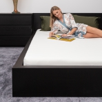 Vettpidav voodilina ilma kummita „White Waterproof microfiber“. Veekindlad voodilinad, 150x220 cm, 180x220 cm, 200x220 cm