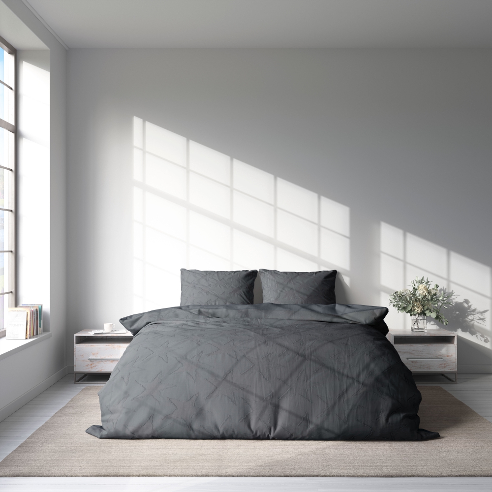 Kortsukangast voodipesu komplekt "Stelo". Voodipesu komplektid 200x220, 200x200 cm, 200x220 cm