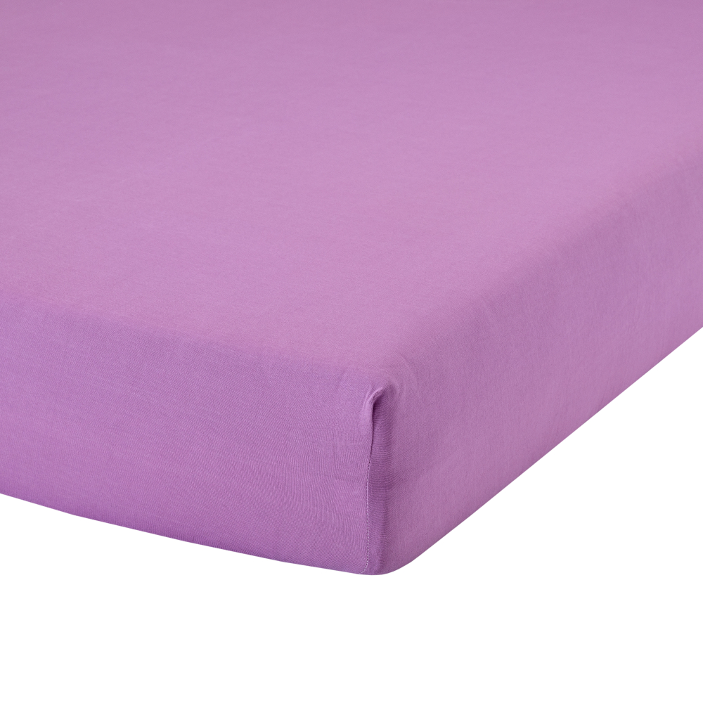 Trikotaažist voodilina kummiga „Lilac“. Kummiga voodilinad, 180x200 cm
