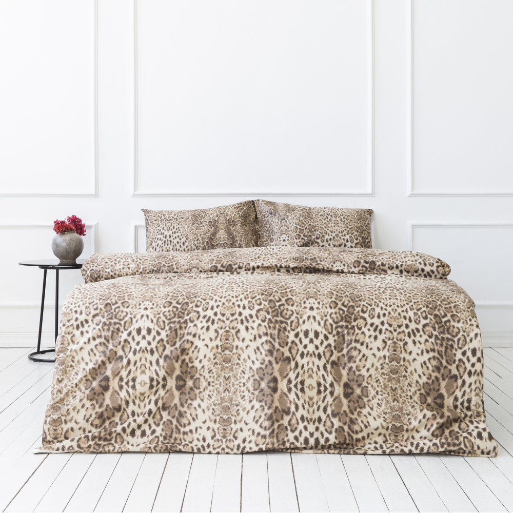 Voodipesu komplekt "Leopard". Puuvillane voodipesu, 140x200 cm, 160x200 cm, 200x200 cm, 200x220 cm