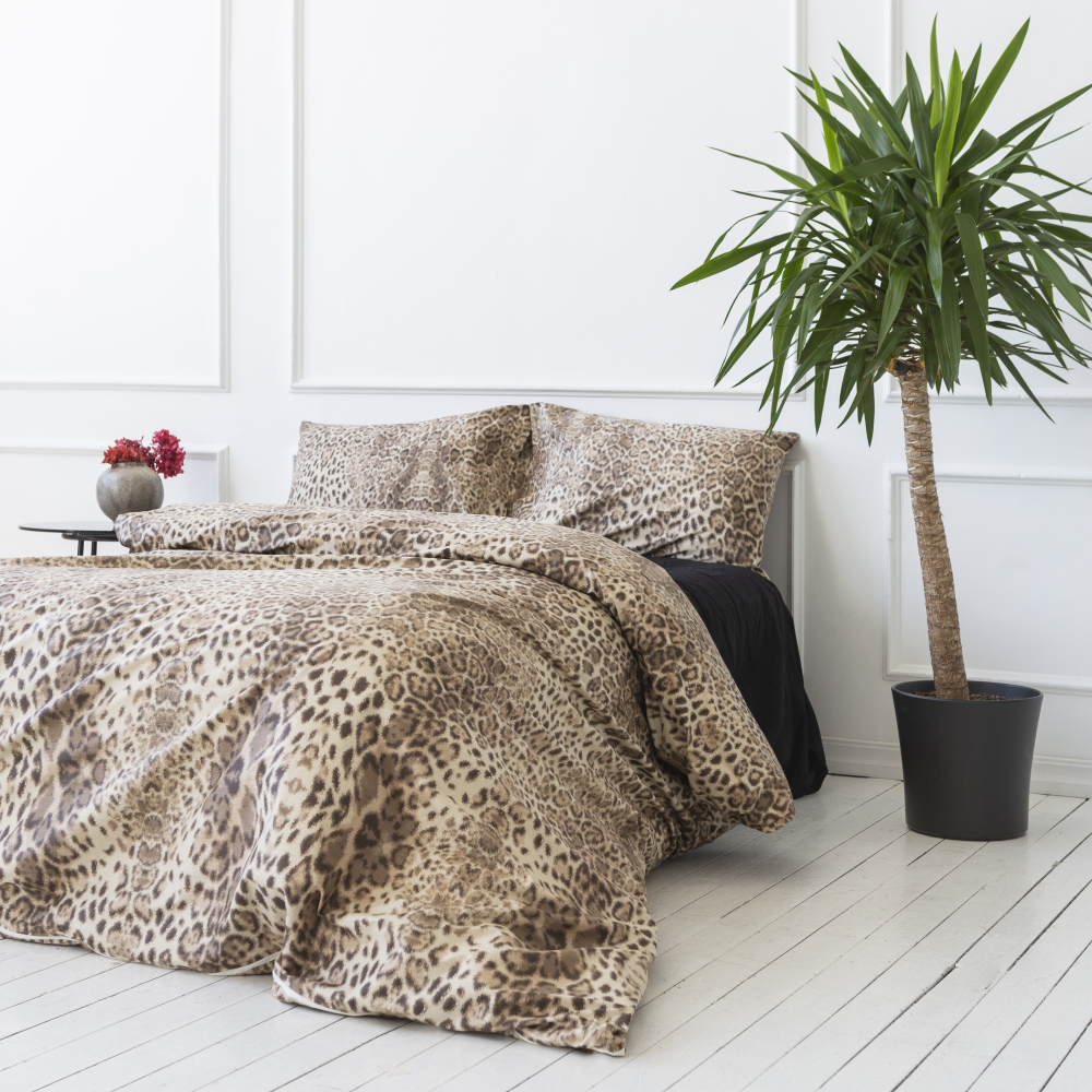 Voodipesu komplekt "Leopard". Puuvillane voodipesu, 140x200 cm, 160x200 cm, 200x200 cm, 200x220 cm