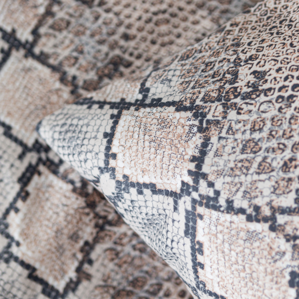Voodipesu komplekt "Snakeskin". Puuvillane voodipesu, 200x220 cm