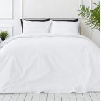 Premium satiinist voodipesu komplekt "White". Satiinist voodipesu, 140x200 cm, 200x200 cm, 200x220 cm
