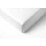 Satiinist kummiga voodilina „Classic White“. Kummiga voodilinad, 80x200 cm, 90x200 cm, 120x200 cm, 140x200 cm, 160x200 cm, 180x200 cm