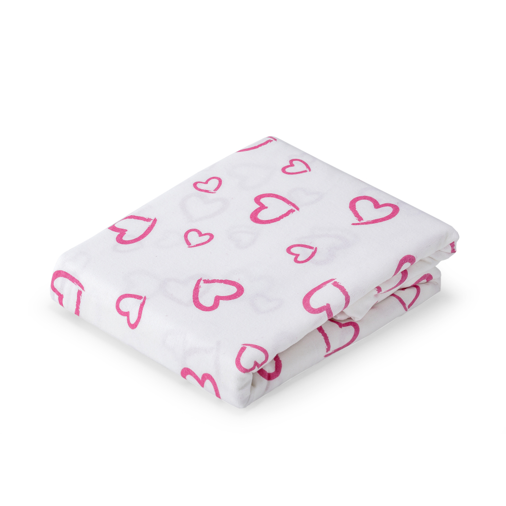 Beebi voodipesu "Pink love". Beebi voodipesu komplektid, 140x200 cm