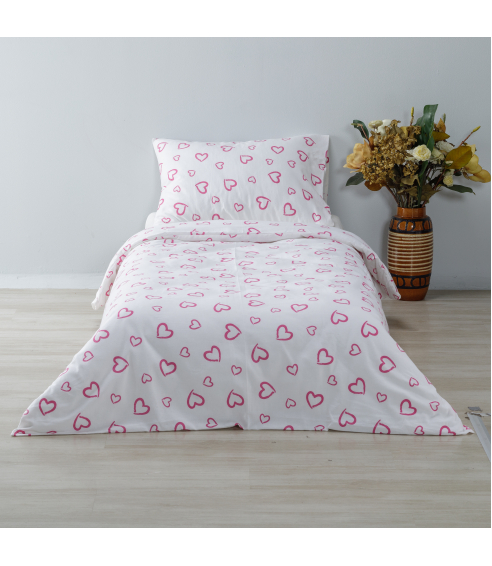Beebi voodipesu "Pink love". Beebi voodipesu komplektid