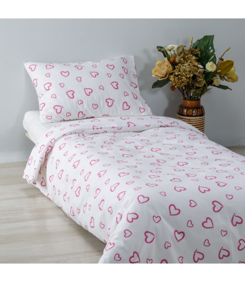 Beebi voodipesu "Pink love". Beebi voodipesu komplektid
