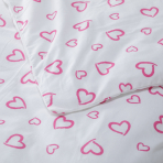 Beebi voodipesu "Pink love". Beebi voodipesu komplektid, 140x200 cm