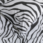Voodipesu komplekt "Zebra". Puuvillane voodipesu, 140x200 cm, 200x220 cm