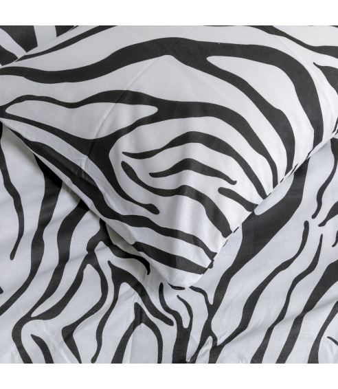 Voodipesu komplekt "Zebra". Puuvillane voodipesu