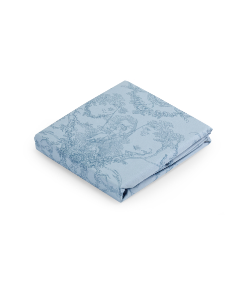 Voodipesu komplekt "Toile de jouy blue". Puuvillane voodipesu