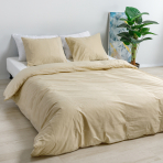 Voodipesu komplekt "Classic ivory". Puuvillane voodipesu, 140x200 cm, 160x200 cm