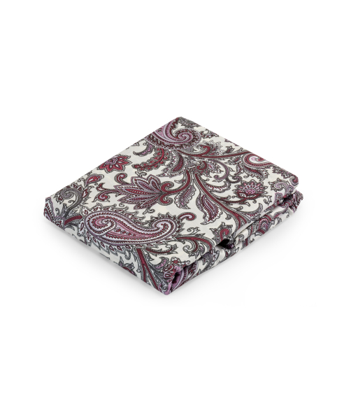 Premium satiinist voodipesu komplekt "Burgundy". Satiinist voodipesu