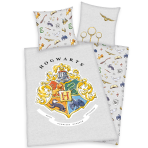 Laste voodipesu komplekt "Wizarding school". Puuvillane voodipesu, 135x200 cm