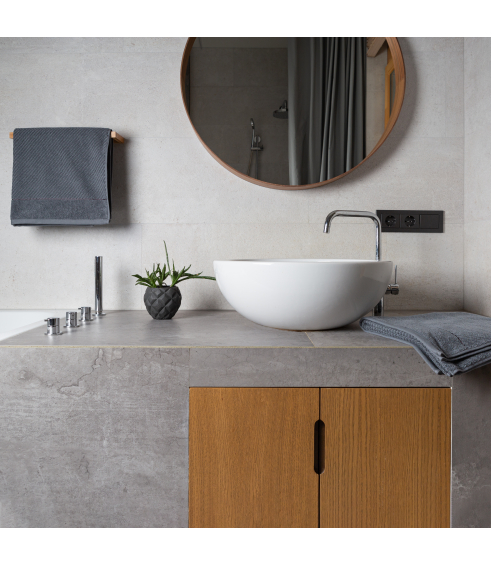 Vannitoa rätik „Dark grey“. Rätikud