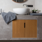 Vannitoa rätik „Dark grey“. Rätikud