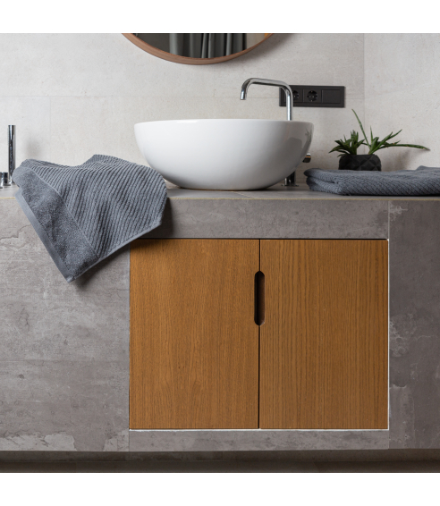 Vannitoa rätik „Dark grey“. Rätikud