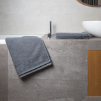 Vannitoa rätik „Dark grey“. Rätikud