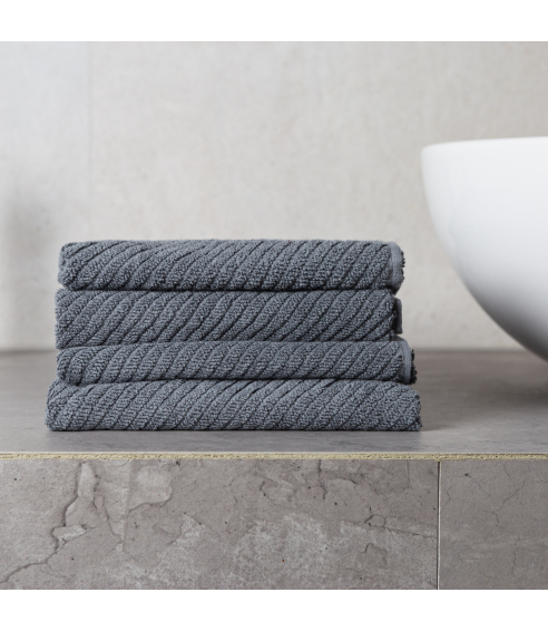 Vannitoa rätik „Dark grey“. Rätikud