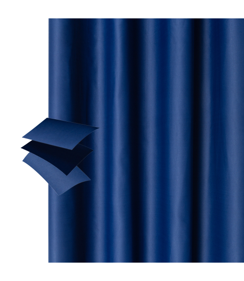 Öised kardinad „Navy blue“. Kardinad