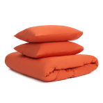 Voodipesu komplekt "Orange rust". Puuvillane voodipesu, 140x200 cm, 160x200 cm, 200x200 cm
