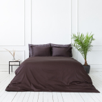 Premium satiinist voodipesu komplekt "Chocolate". Satiinist voodipesu, 140x200 cm, 200x200 cm, 200x220 cm