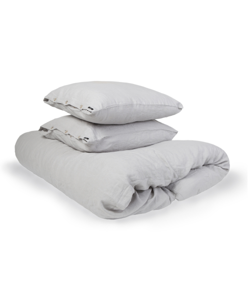 Linane voodipesu „Linen pearl“. Linane voodipesu