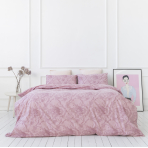 Voodipesu komplekt "Toile de Jouy red". Puuvillane voodipesu, 140x200 cm