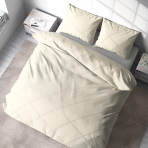 Voodipesu komplekt "Kremo". Hotelli voodipesu, 140x200 cm, 200x200 cm, 200x220 cm, 220x240 cm. Stiilne kreemjas voodipesukomplekt, mis sobib ideaalselt keerulise magamistoa atmosfääri jaoks.