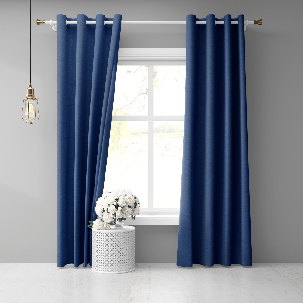 Öised kardinad „Navy blue“. Kardinad, 106x160 cm, 116x228 cm, 140x250 cm