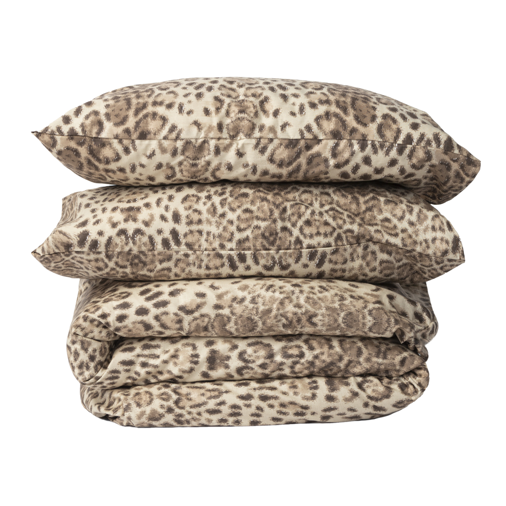 Voodipesu komplekt "Leopard". Puuvillane voodipesu, 140x200 cm, 200x200 cm, 200x220 cm