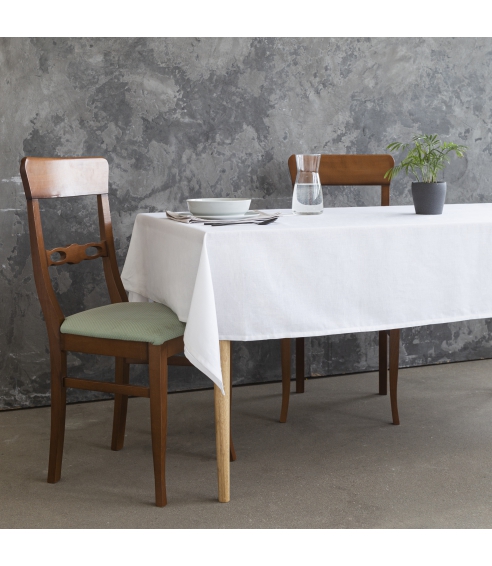 Laudlina „Linen white“. Linased laudlinad